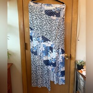 ARULA Floral Patchwork Maxi Dress